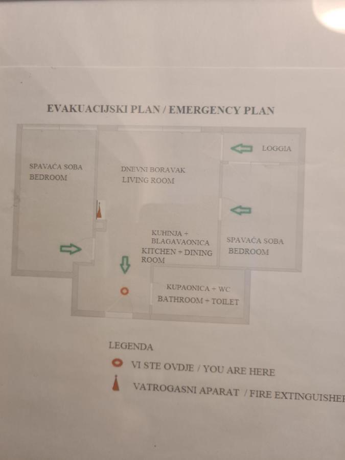 Apartment Trixi Pula Bagian luar foto